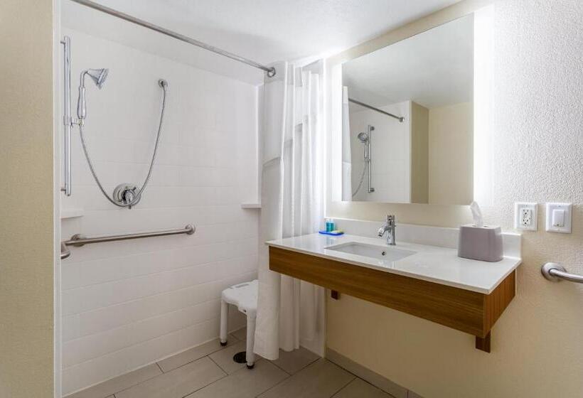 장애인을 위한 킹사이즈 침대 스탠다드 룸, Holiday Inn Express & Suites Cedar Falls   Waterloo, An Ihg