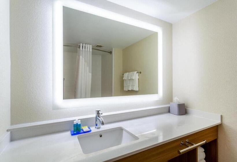 장애인을 위한 킹사이즈 침대 스탠다드 룸, Holiday Inn Express & Suites Cedar Falls   Waterloo, An Ihg