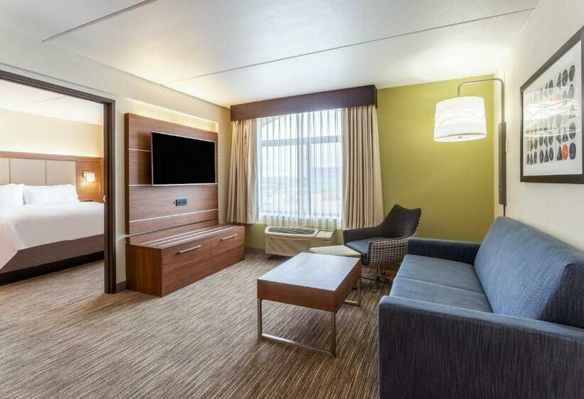 Suíte Cama King, Holiday Inn Express & Suites Cedar Falls   Waterloo, An Ihg