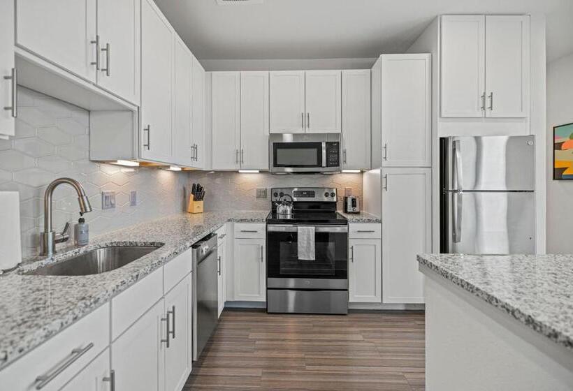 آپارتمان پریمیوم 1 خوابه, Placemakr Downtown Austin