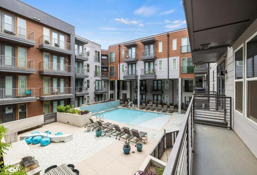 آپارتمان لوکس 2 خوابه, Placemakr Downtown Austin
