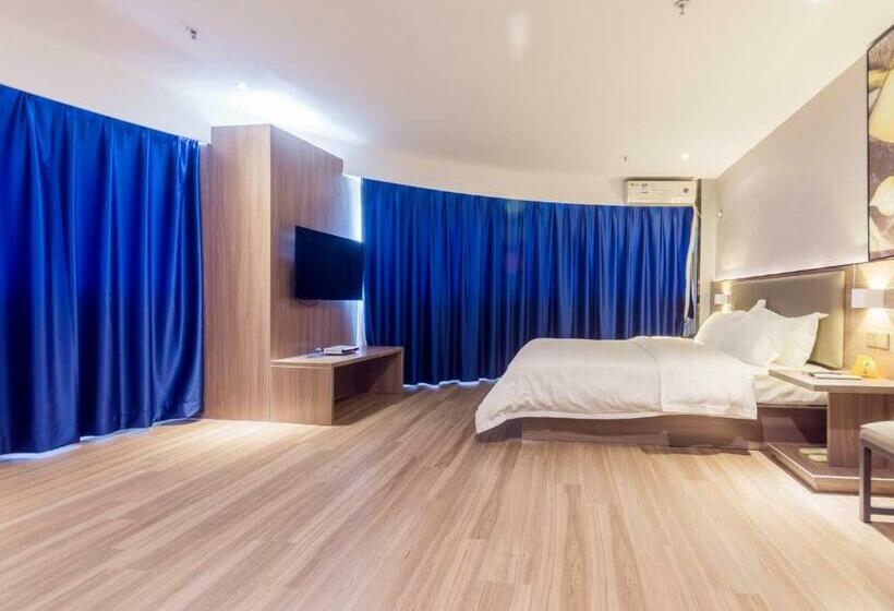 Номер Стандарт Двуспальная Кровать, 7days Premium Zhongshan Tanzhou Town Market Central Branch
