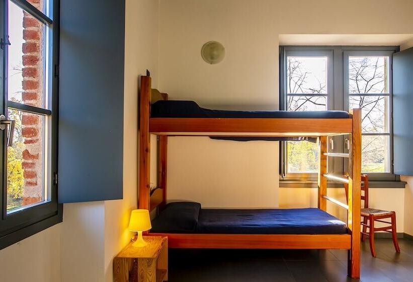 تختخواب در اتاق مشترک, B&b E Ostello, Parco Di Monza, Cascina Costa Alta