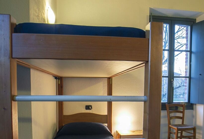 تختخواب در اتاق مشترک, B&b E Ostello, Parco Di Monza, Cascina Costa Alta