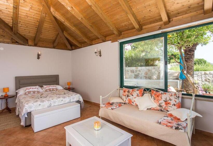 آپارتمان 1 خوابه با تراس, Apartments Villa Mirjana