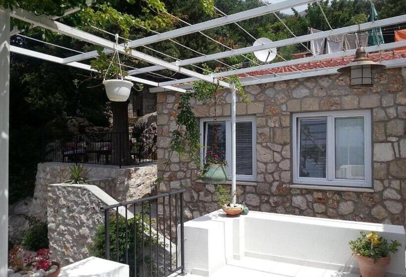 آپارتمان 1 خوابه با چشم‌انداز جانبی دریا, Apartments Villa Mirjana