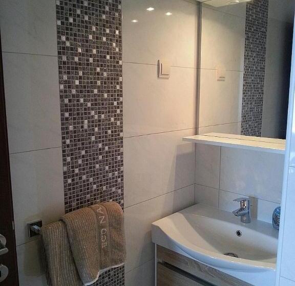 آپارتمان 1 خوابه با چشم‌انداز جانبی دریا, Apartments Villa Mirjana