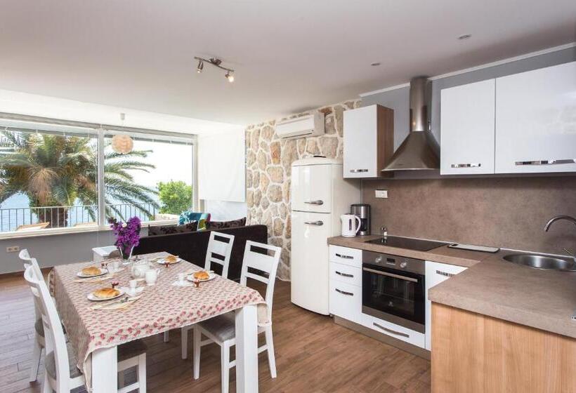 1 Bedroom Apartment with Terrace Sea View, Apartments Villa Mirjana