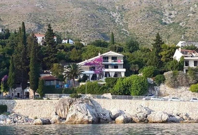 آپارتمان 1 خوابه با چشم‌انداز جانبی دریا, Apartments Villa Mirjana