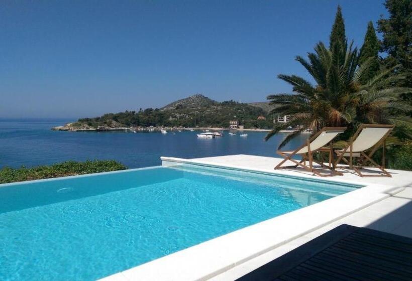 آپارتمان 1 خوابه با چشم‌انداز جانبی دریا, Apartments Villa Mirjana