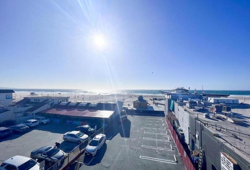 غرفة قياسية مطلّة علي البحر, Ith Los Angeles Beach Hostel