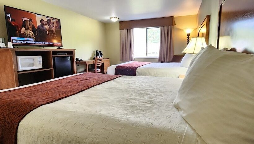 חדר דלוקס מיטת קווין, Cowlitz River Lodge