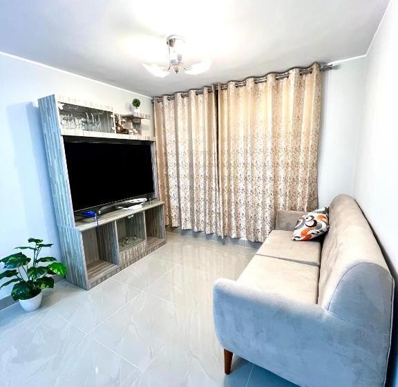 آپارتمان لوکس 1 خوابه, Aparthotel El Agustino Los Ficus  Lima