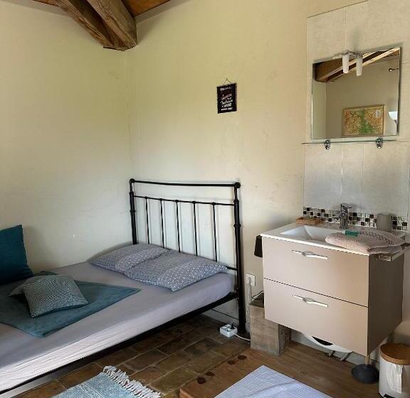اتاق استاندارد با چشم‌انداز باغ, Maisonnette Indépendante Au Calme Avec Un Grand Jardin
