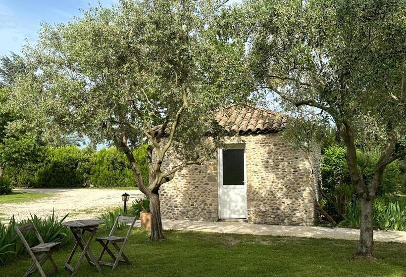 اتاق استاندارد با چشم‌انداز باغ, Maisonnette Indépendante Au Calme Avec Un Grand Jardin