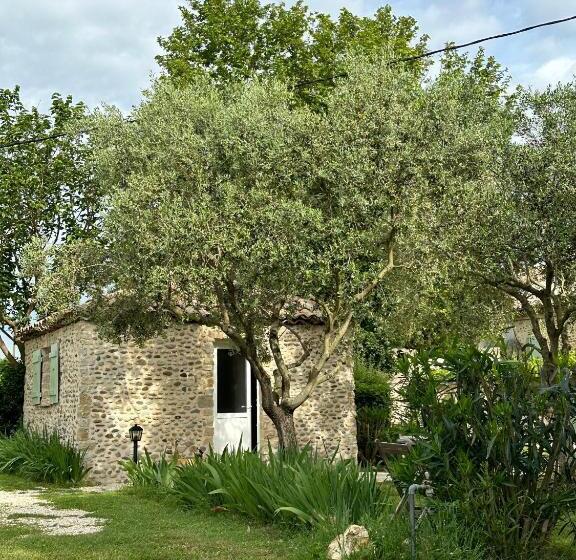 اتاق استاندارد با چشم‌انداز باغ, Maisonnette Indépendante Au Calme Avec Un Grand Jardin