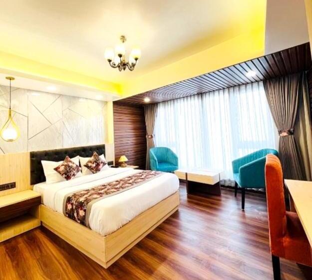 스탠다드 룸 산 전망, Grg Luxury Broadway Boutique Hotel At Prime Location Mall Road Darjelling Near Mahakaal Temple