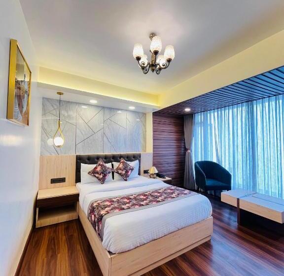 스탠다드 룸 산 전망, Grg Luxury Broadway Boutique Hotel At Prime Location Mall Road Darjelling Near Mahakaal Temple