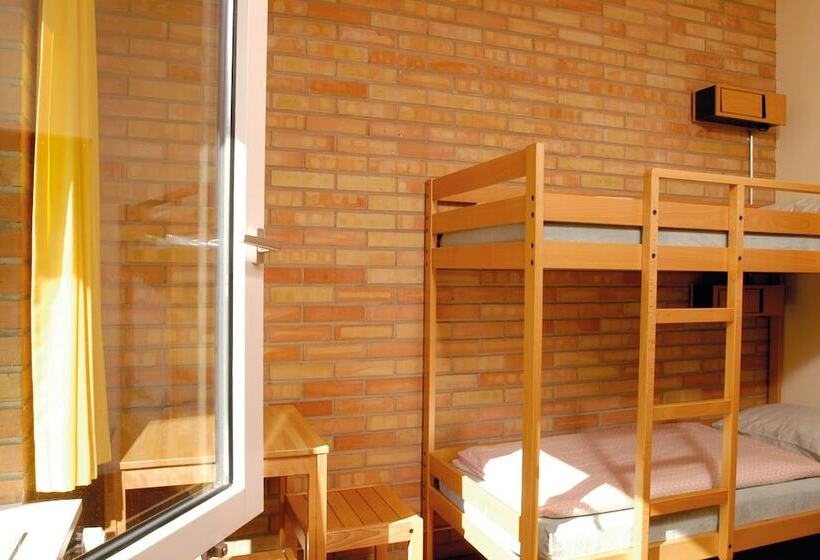 标准单人间共用浴室, St. Gallen Youth Hostel
