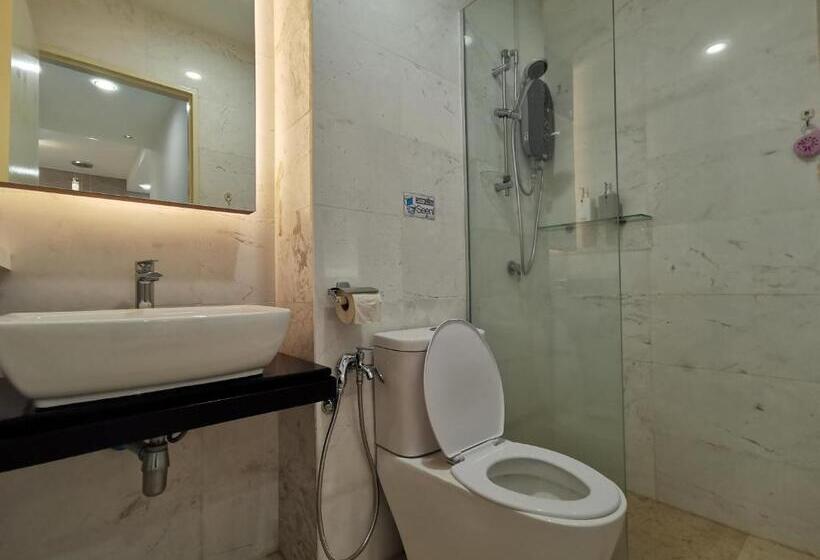 آپارتمان 1 خوابه با چشم‌انداز دریا, Thermospace Silverscape A 19 01 Melaka City