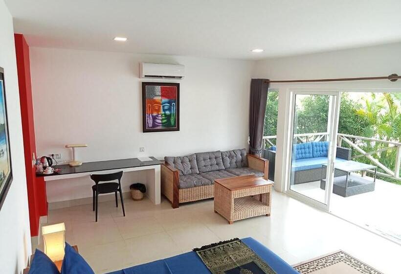 带花园景观和一个卧室的别墅, Saracen Bay Resort
