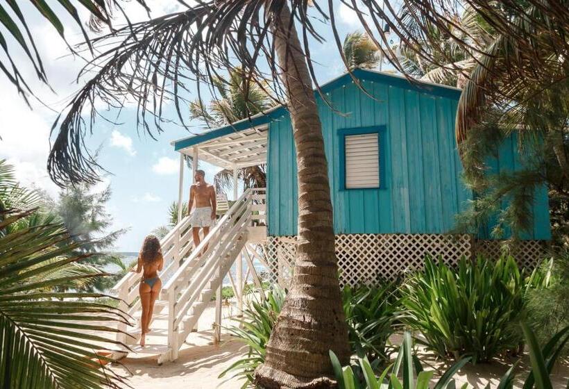 海景标准间带阳台, Ranguana Caye Cabanas