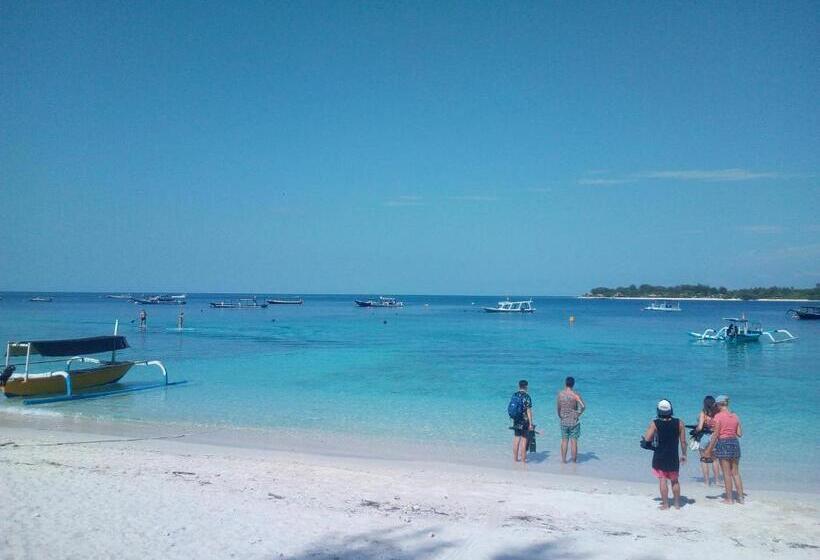 Бунгало Deluxe, Gili Turtle Beach Resort