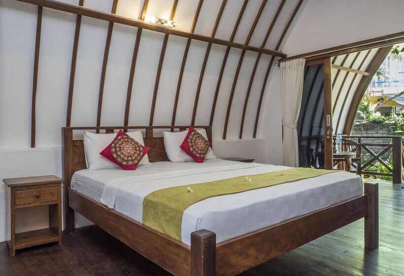 Бунгало Deluxe, Gili Turtle Beach Resort