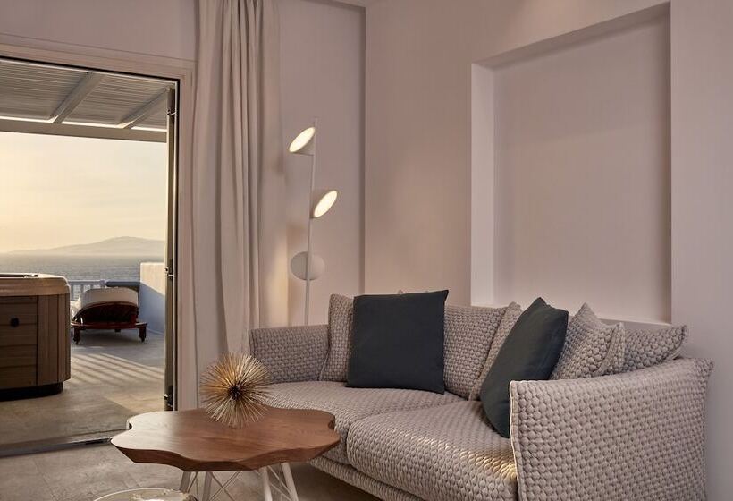 Полулюкс Вид на Море, Myconian Korali Relais & Chateaux