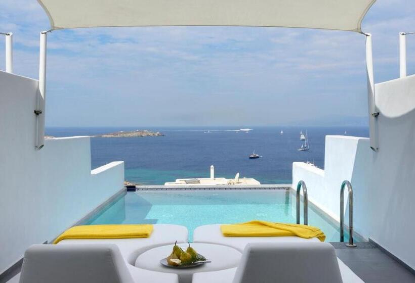 Номер Superior, Myconian Korali Relais & Chateaux