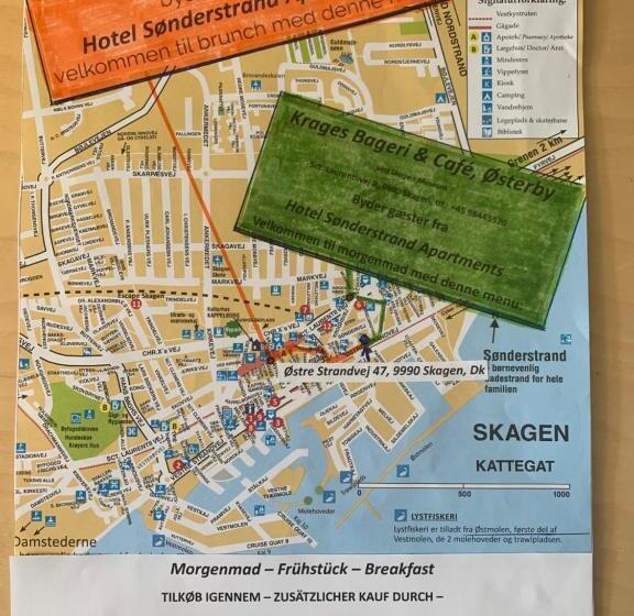 Семейный Номер, Sønderstrand Bed & Breakfast Skagen