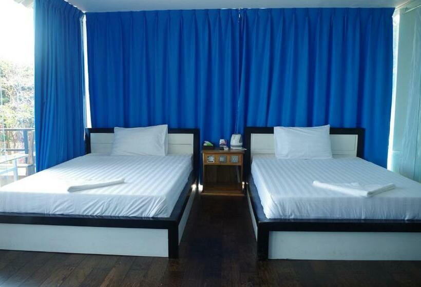 Quarto Deluxe Vista Mar, Koh Rong Ocean View Bungalows