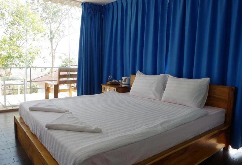 Quarto Deluxe Vista Mar, Koh Rong Ocean View Bungalows