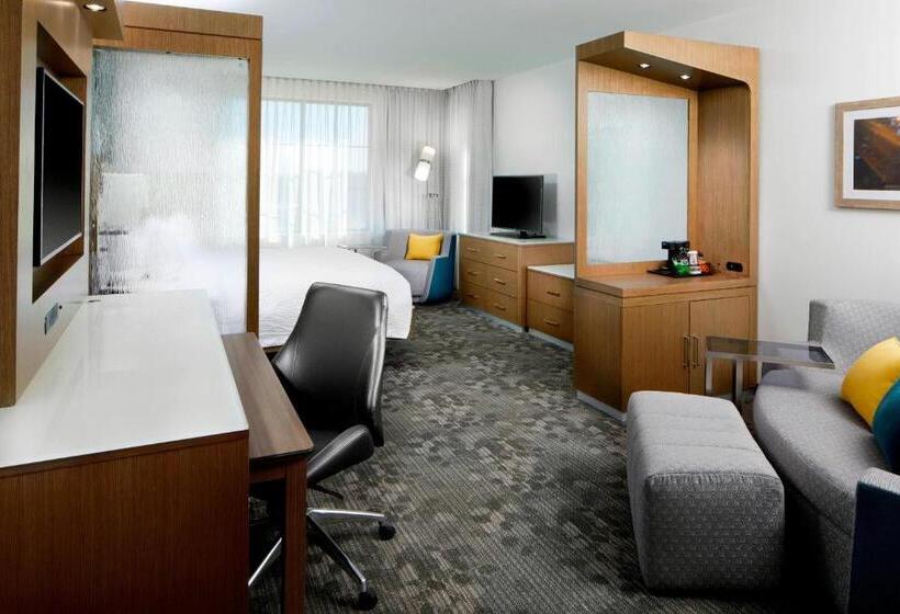 キングサイズベッドのスイートルーム, Courtyard By Marriott Charlotte Fort Mill, Sc