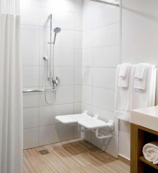 身障者適用キングサイズベッドルーム, Courtyard By Marriott Charlotte Fort Mill, Sc