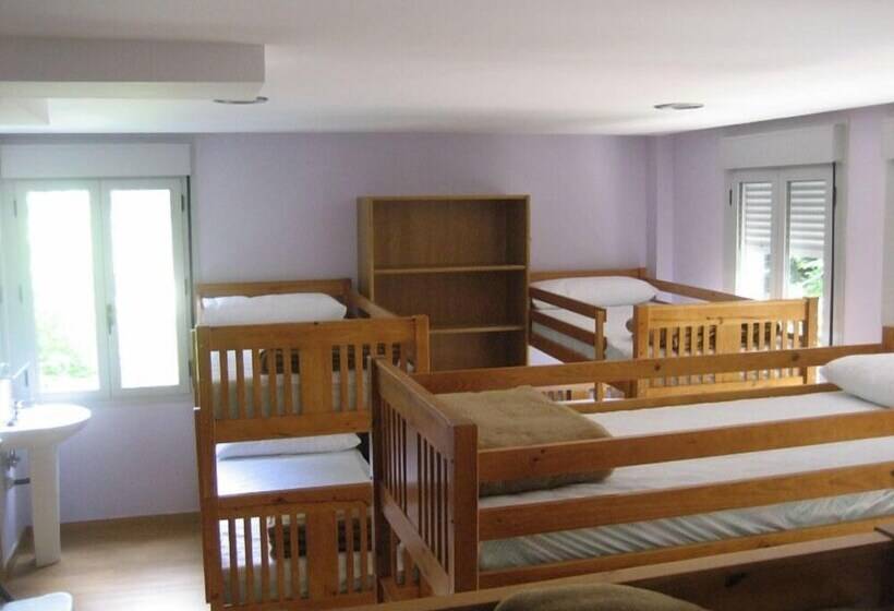 共用房间的床, Albergue Turístico Rio Aragon