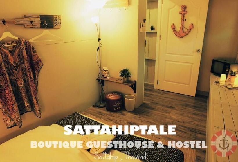 Standardrum Delat Badrum, Sattahiptale Boutique Guesthouse & Hostel