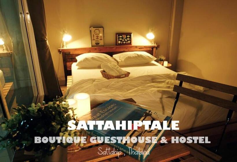 Standardrum Queen Size Säng, Sattahiptale Boutique Guesthouse & Hostel