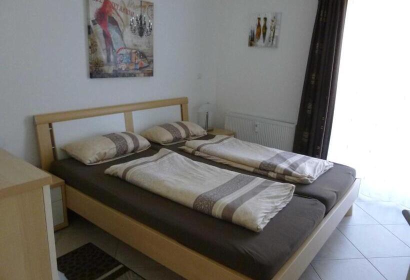 带1个卧室的带阳台的公寓, Residenz Strandkrone 02