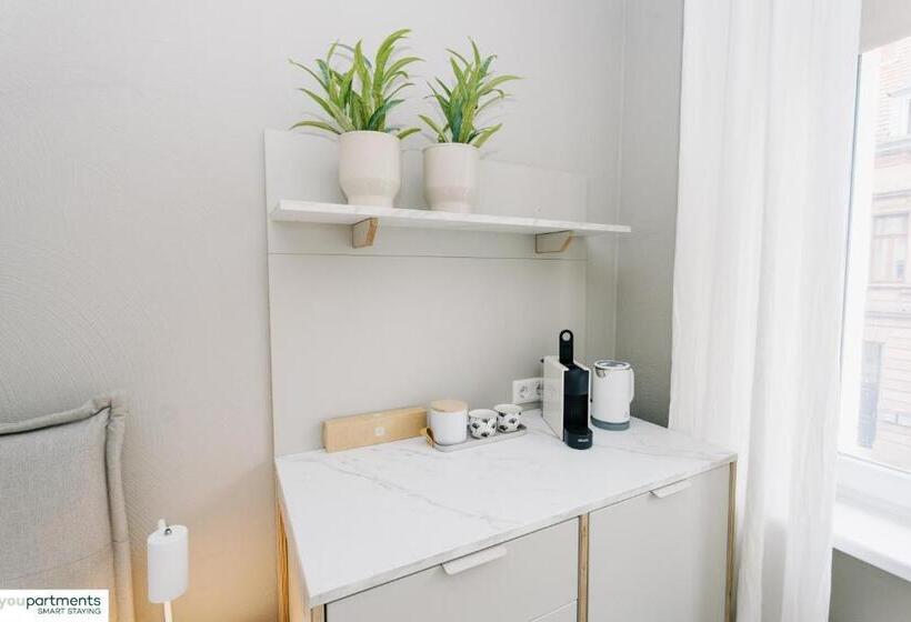 标准工作室, Youpartments   Zentrale Micro Apartments