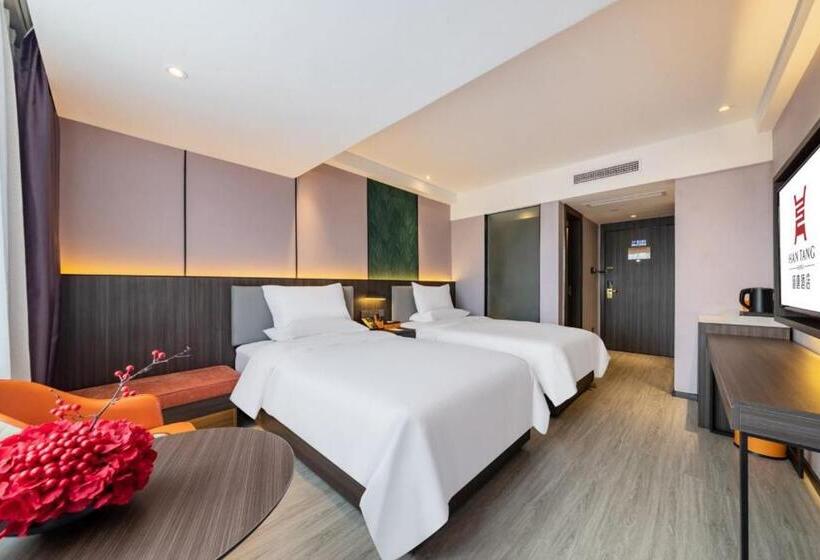 Номер Стандарт Вид на Озеро, Hantang Hotel Haikou Business College Sun Moon Plaza Duty Free Shop
