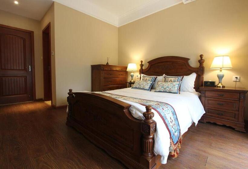 침실 2개 스위트, Cheng Du Wifc Suites  Yyc Preferred成都西金阁套房