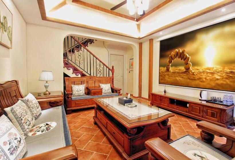 침실 2개 스위트, Cheng Du Wifc Suites  Yyc Preferred成都西金阁套房