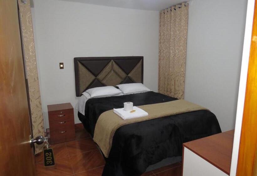 آپارتمان دلوکس 3 خوابه, Departamento Hospedaje El Rinconcito Ii 100m2, 3hab, 4baños, Sala, Comedor, Cocina