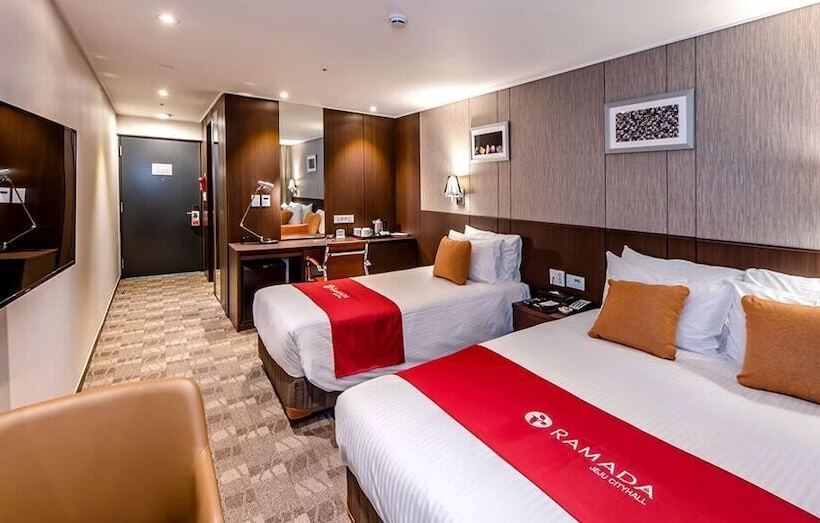 디럭스 룸, Ramada By Wyndham Jeju City Hall