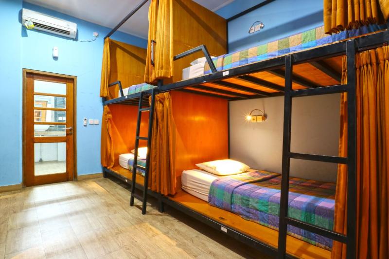 Кровать в Общей Комнате, New Ubud Hostel