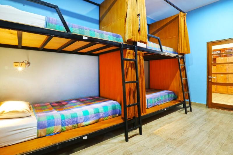 Кровать в Общей Комнате, New Ubud Hostel