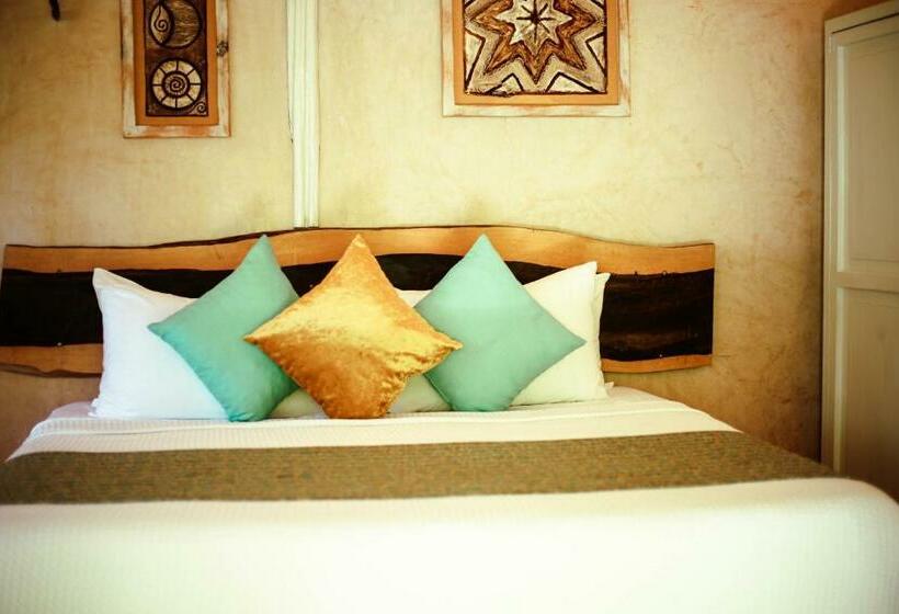 庭の見えるジュニアスイート, Villa Las Estrellas Tulum  Located At The Party Zone
