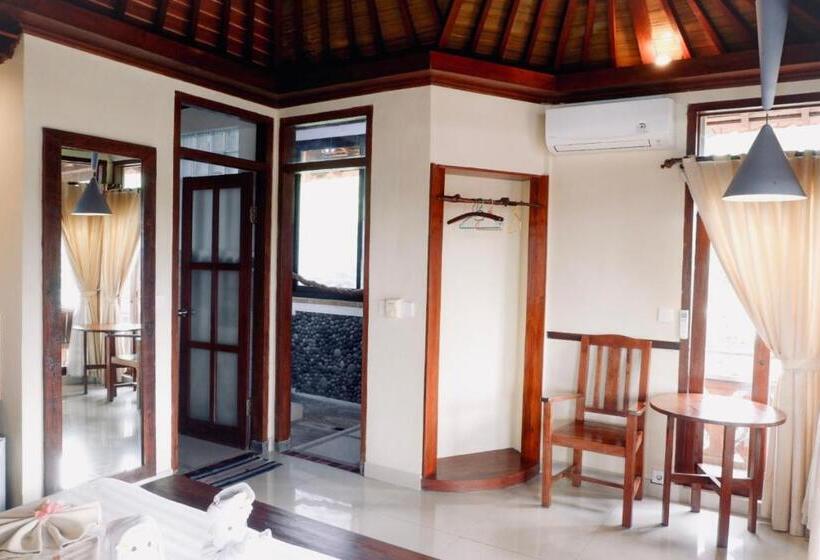 디럭스 룸, Amed Cafe & Hotel Kebun Wayan