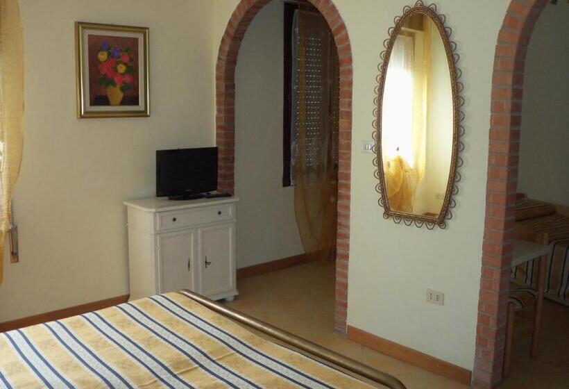 スタンダード４人部屋, Albergo Marsari